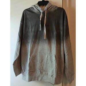 Mens Small/Women's  XL Sweatshirt Dark Gray/Light Gray, NWT
